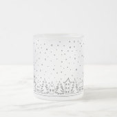 冬 フロストグラスマグカップ (中央)