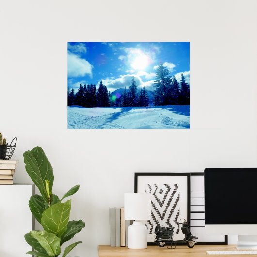 冬 ポスター (ホームオフィス)