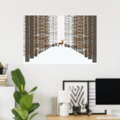 冬 ポスター (ホームオフィス)