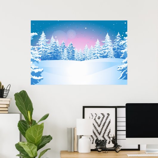 冬 ポスター (ホームオフィス)