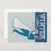 冬 ポストカード (正面/裏面)