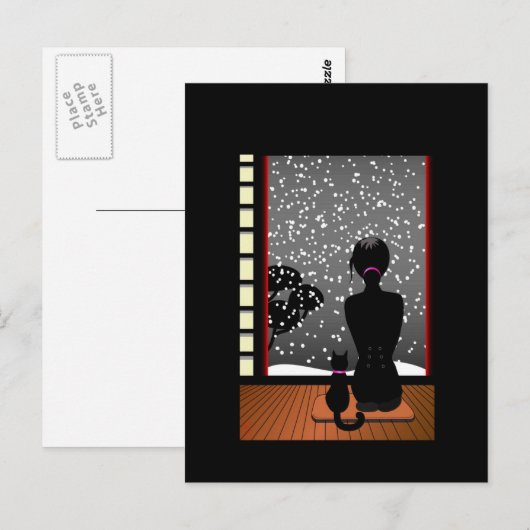 冬 ポストカード (正面/裏面)