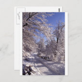 冬 ポストカード (正面/裏面)