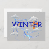 冬 ポストカード (正面/裏面)
