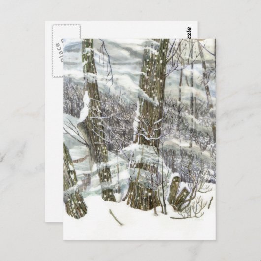 冬 ポストカード (正面/裏面)