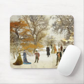 冬 マウスパッド (マウス)