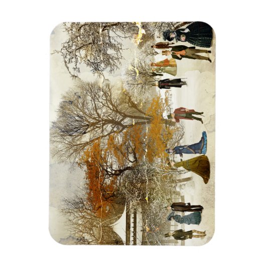 冬 マグネット (縦)