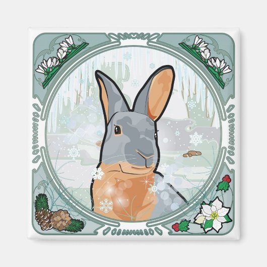 冬 マグネット (正面)