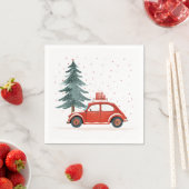 冬、ユール（キリスト降誕祭）&クリスマスフェスティバルナプキンス スタンダードカクテルナプキン (インサイチュ)