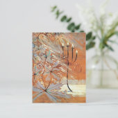 冬（五）有名な絵を描もの ポストカード (スタンド正面)