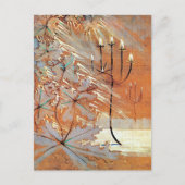 冬（五）有名な絵を描もの ポストカード (正面)