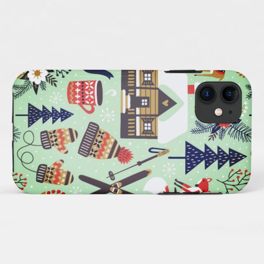 冬/休日Apple IPhoneカバー Case-Mate iPhoneケース (裏面(横))