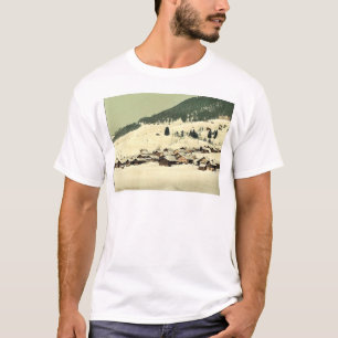 冬、否定論履積のLeysin、村およびサナトリウム Tシャツ