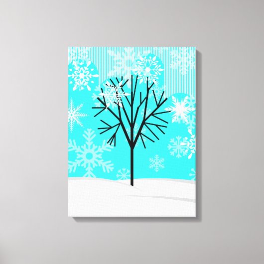 冬 – 四季 キャンバスプリント (正面)