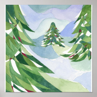 冬 – 待ち ポスター