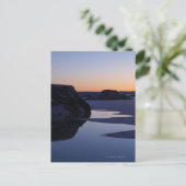 冬、湖Myvatn、アイスランド ポストカード (スタンド正面)