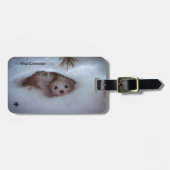 冬 – 短尾ワイゼル ラゲッジタグ (正面横)