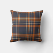 冬/素朴クリスマスプレイド クッション (裏面)