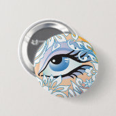 冬 缶バッジ (正面&裏面)