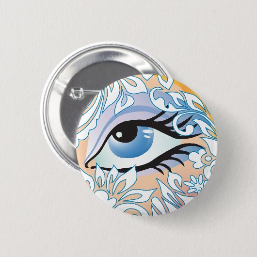 冬 缶バッジ (正面&裏面)