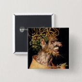 冬、 缶バッジ (正面&裏面)