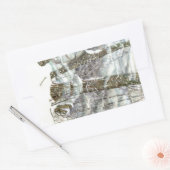 冬 長方形シール (封筒)