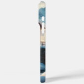 冬、雪が覆われた橋と川 Case-Mate iPhoneケース (裏面 / 左)