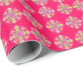 冬 – 雪の光沢ラッピング紙 ラッピングペーパー (ロールコーナー)