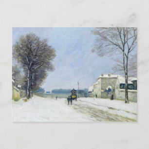 冬、雪効果、1876年 ポストカード