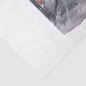 冬（鳥）ショウジョウコウカンチョウシリーズデザイン2 薄葉紙 (詳細)