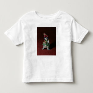 冬、c.1760-63の弓磁器の姿 トドラーTシャツ
