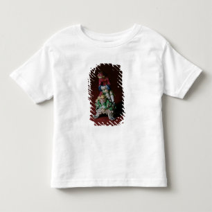 冬、c.1760-63の弓磁器の姿 トドラーTシャツ