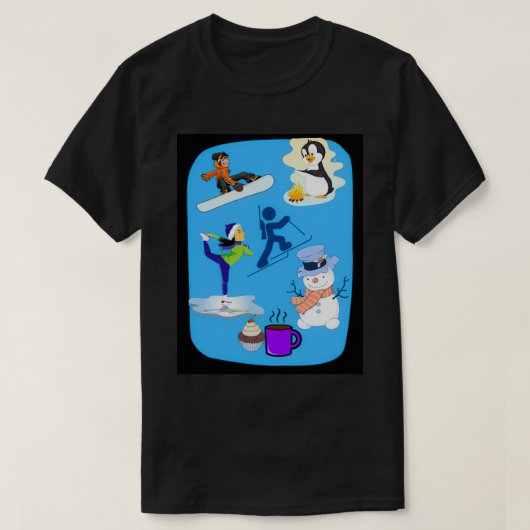 冬 Tシャツ (デザイン正面)