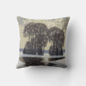 冬（Villhelms Purvitis著） クッション (裏面)