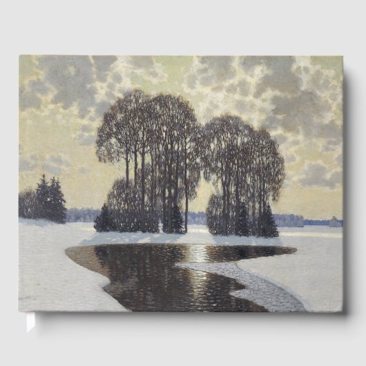 冬（Villhelms Purvitis著） ゲストブック (正面)