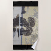 冬（Villhelms Purvitis著） ビーチタオル (正面)