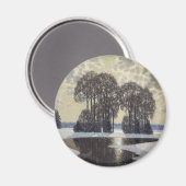 冬（Villhelms Purvitis著） マグネット (正面/裏面)