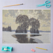 冬（Villhelms Purvitis著） 薄葉紙 (クラフト)