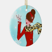 「冬DIVA」セラミックオーナメント セラミックオーナメント (右)