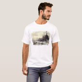 冬Landscape 1907年のカラス Tシャツ (正面フル)
