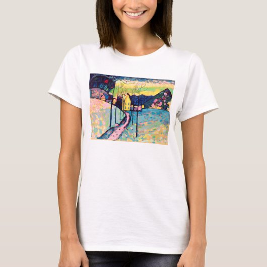 冬Landscape 1909年 Tシャツ (正面)