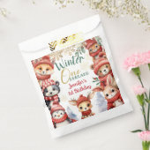 冬ONEderland動物クリスマス1日の誕生日 フェイバーバッグ (封をした状態)