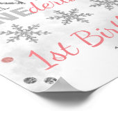 冬ONEderland 1st誕生日へようこそ ポスター (角)