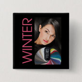 冬Pin 缶バッジ (正面)