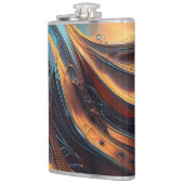 冶金パターン フラスク (左)