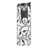 冷えたナマケモノ：かわいい動物のパターン。 タンブラー (回転左)