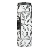 冷えたナマケモノ：かわいい動物のパターン。 タンブラー (裏面)