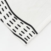 冷えたナマケモノ:かわいい動物のパターン。 フリースブランケット (角)