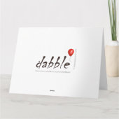 冷えたパーソナライズされた極熊クリスマスカード カード (裏面)