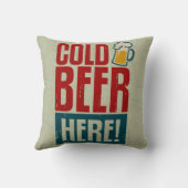 冷えたビール クッション (裏面)